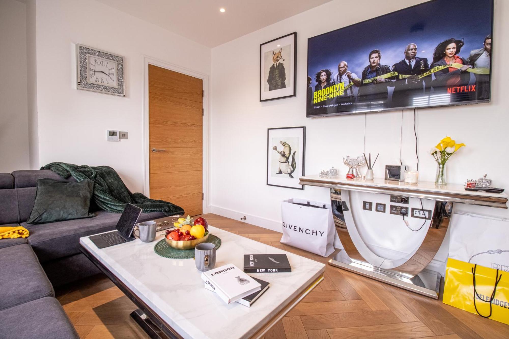 Luxurious 1-Bedroom Penthouse In Marble Arch 71 伦敦 外观 照片