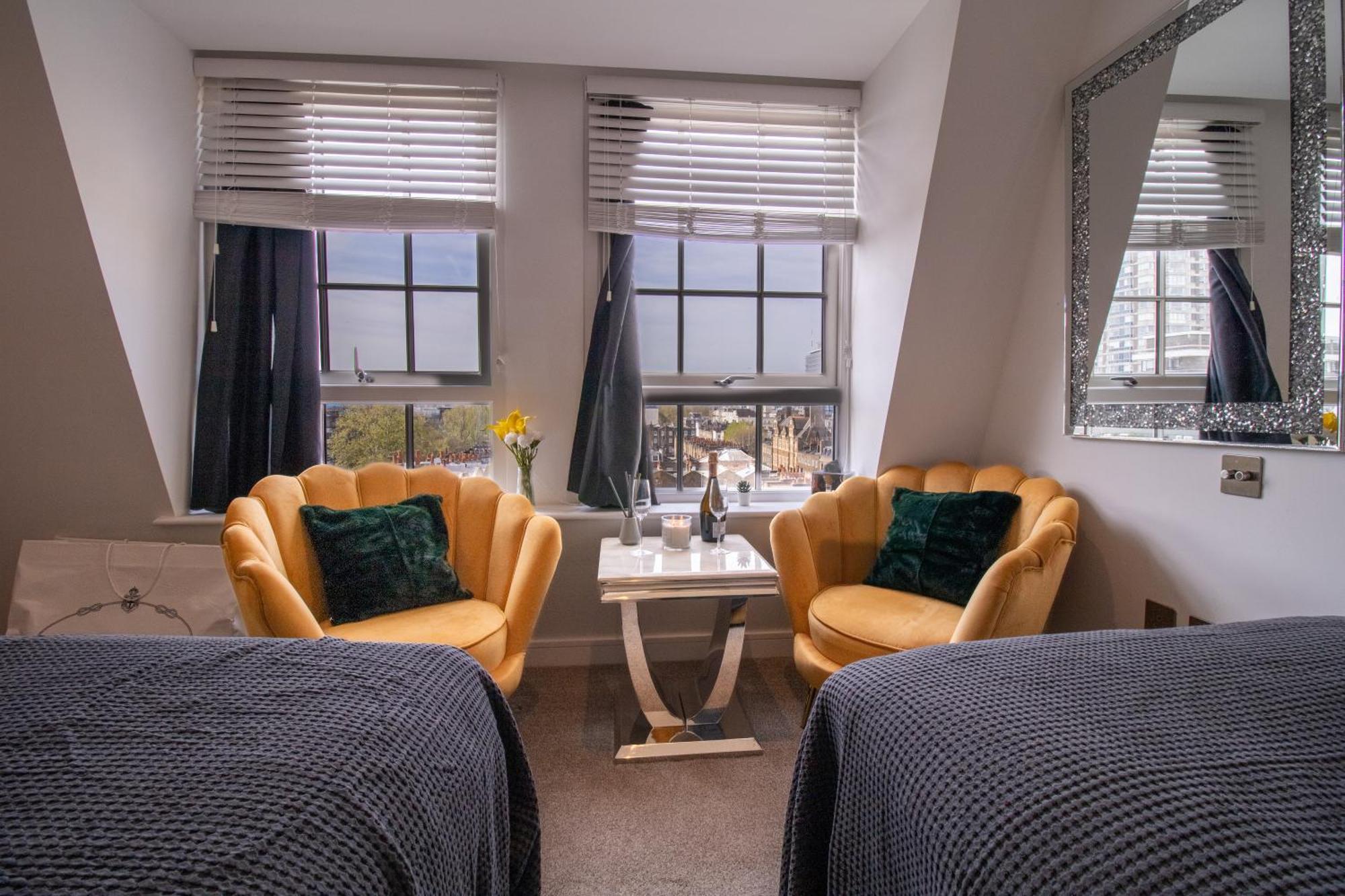 Luxurious 1-Bedroom Penthouse In Marble Arch 71 伦敦 外观 照片