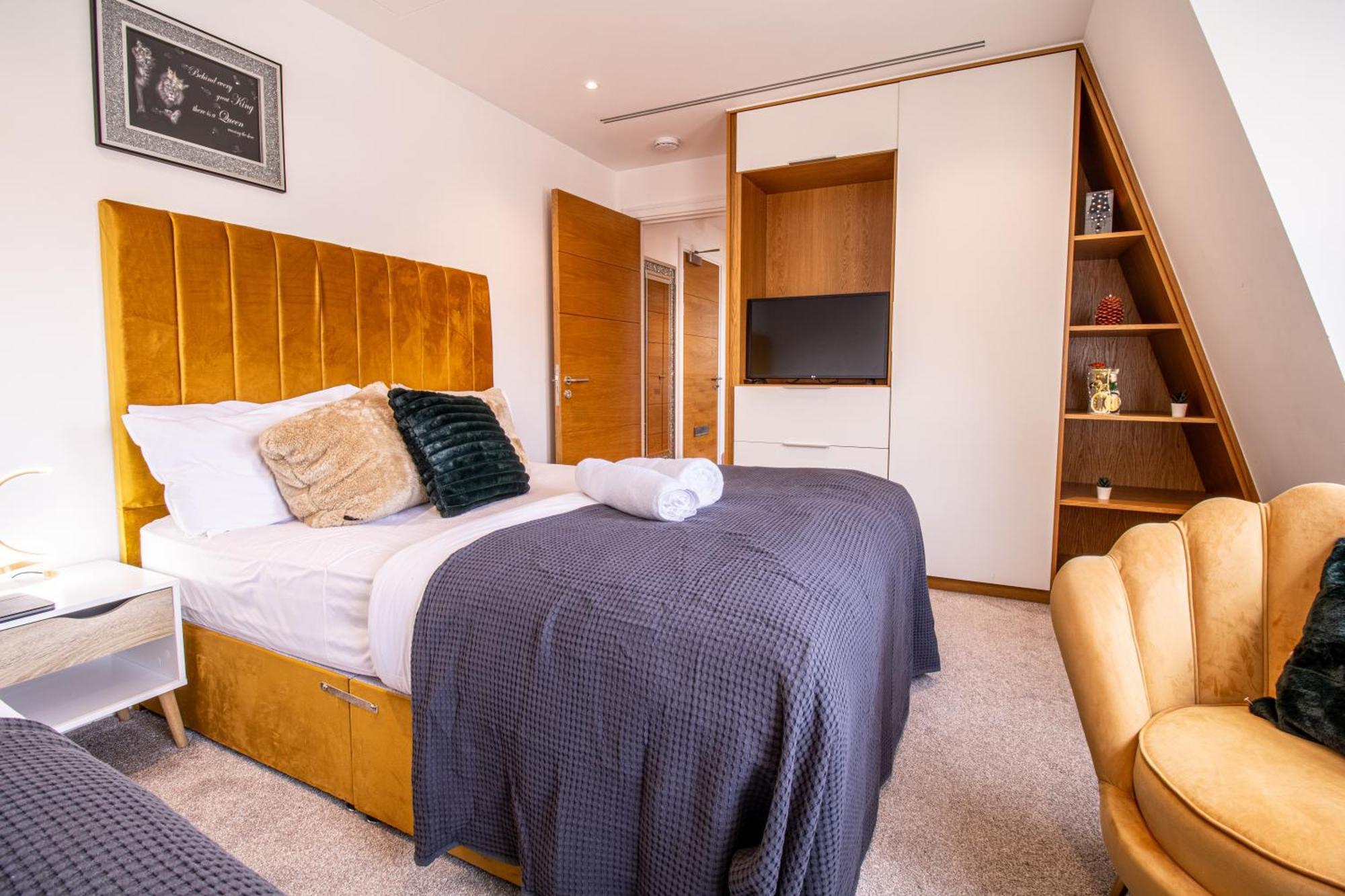 Luxurious 1-Bedroom Penthouse In Marble Arch 71 伦敦 外观 照片