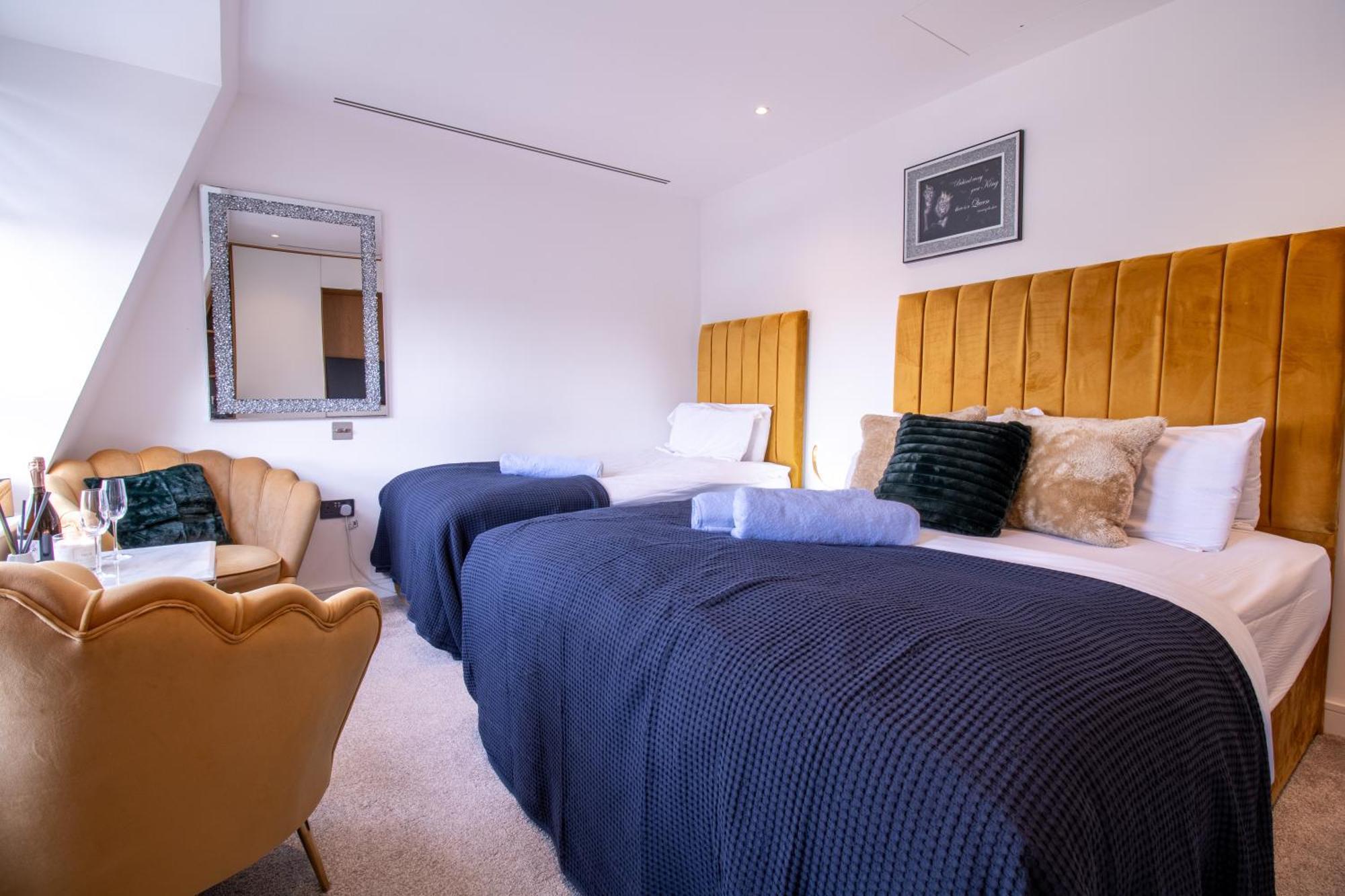 Luxurious 1-Bedroom Penthouse In Marble Arch 71 伦敦 外观 照片