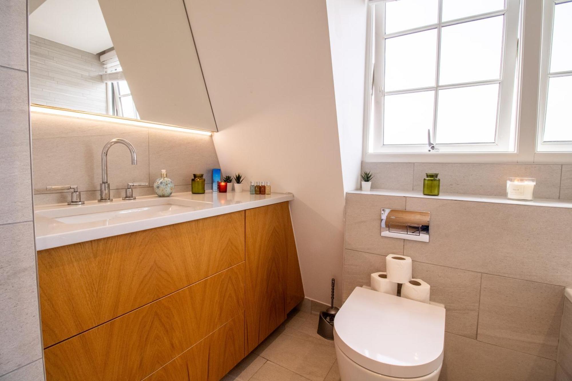 Luxurious 1-Bedroom Penthouse In Marble Arch 71 伦敦 外观 照片