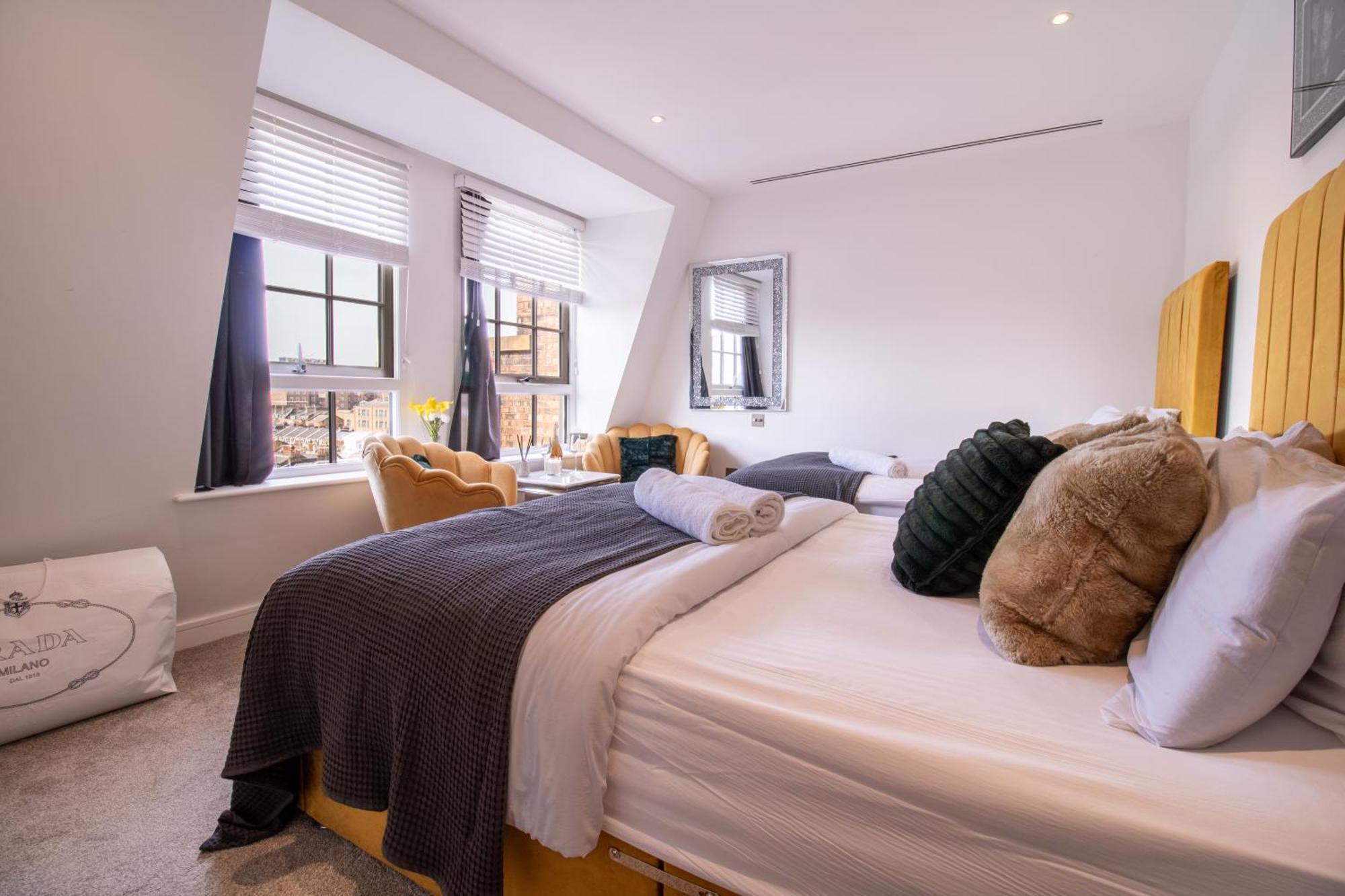 Luxurious 1-Bedroom Penthouse In Marble Arch 71 伦敦 外观 照片