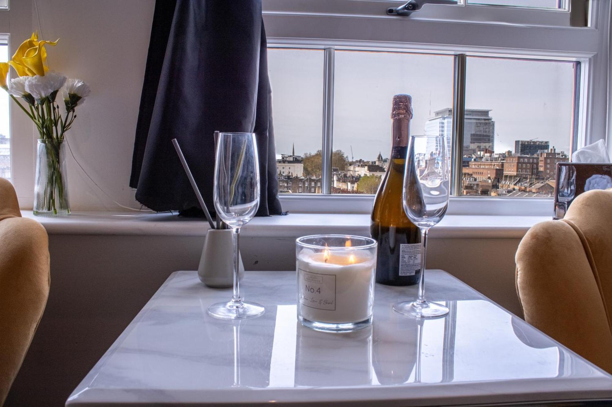 Luxurious 1-Bedroom Penthouse In Marble Arch 71 伦敦 外观 照片
